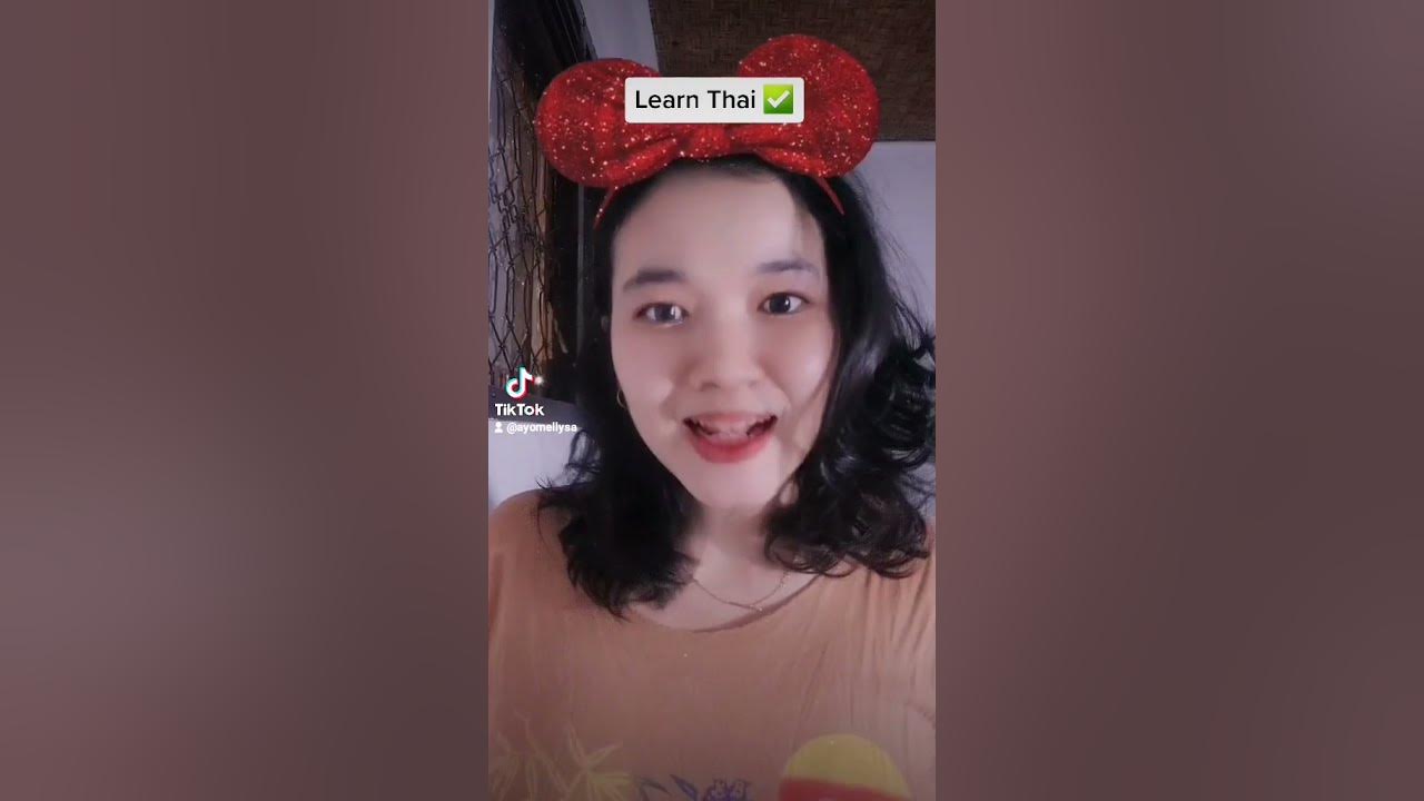 Nice to meet you! (Senang berkenalan denganmu) dalam Bahasa Thailand