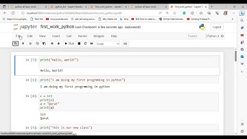 Jupyter Notebook Tutorial for Beginners with Python