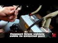 Mazda 3 2006 GROM Bluetooth iPhone Android Car Kit Install, Car stereo Removal Guide