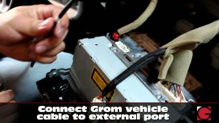 Mazda 3 2006 GROM Bluetooth iPhone Android Car Kit Install, Car stereo Removal Guide