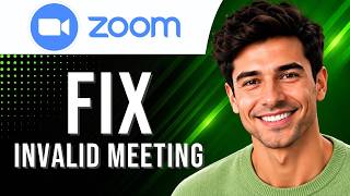 Zoom: How to Fix the Invalid Meeting Error (Error Fix Tutorial for Beginners) (2026 Guide)