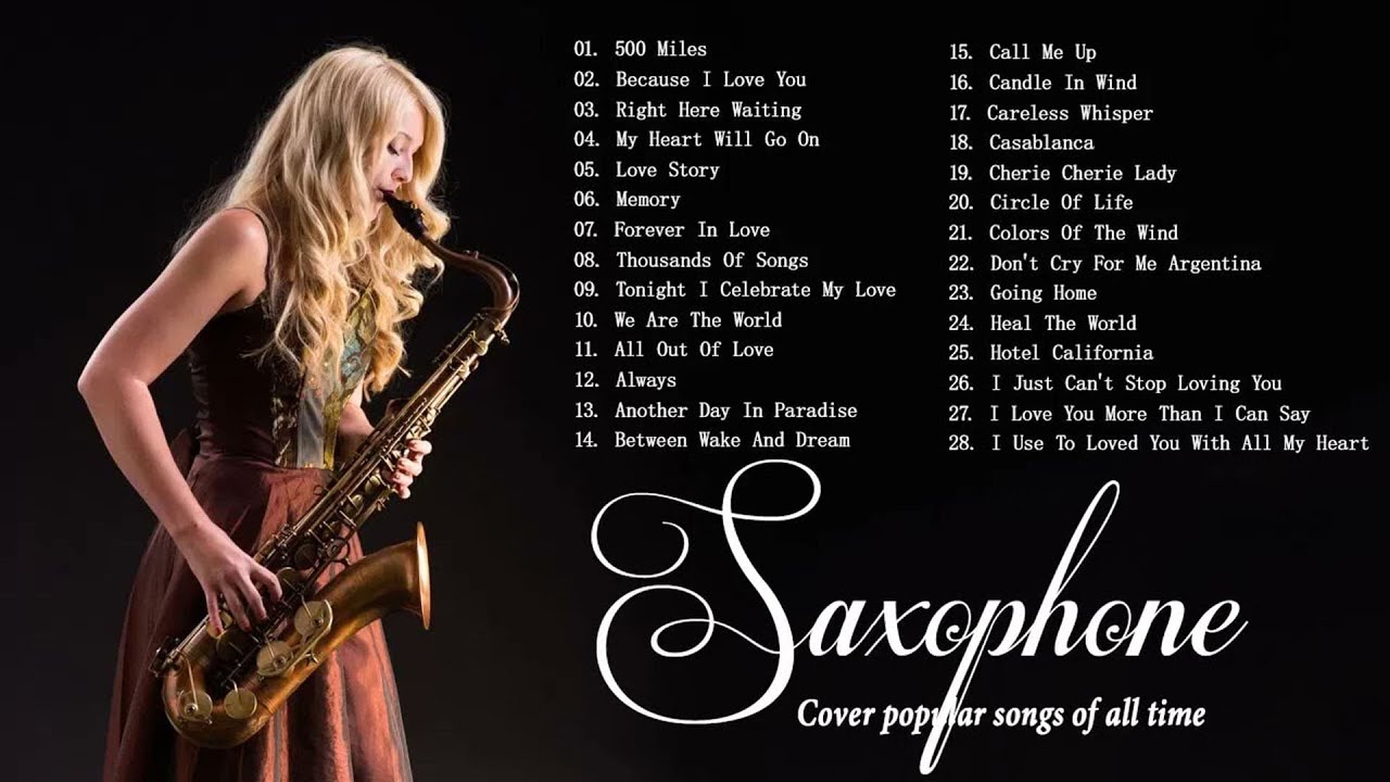 Greatest 200 Romantic Saxophone Love Songs Best Relaxing Saxophone