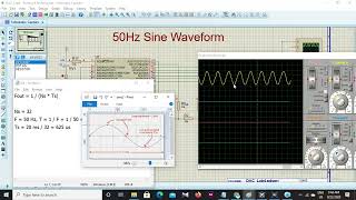 50Hz Sine Wave ထုတ်နည်း - PIC Microcontroller - PIC16F887 and XC8 Compiler
