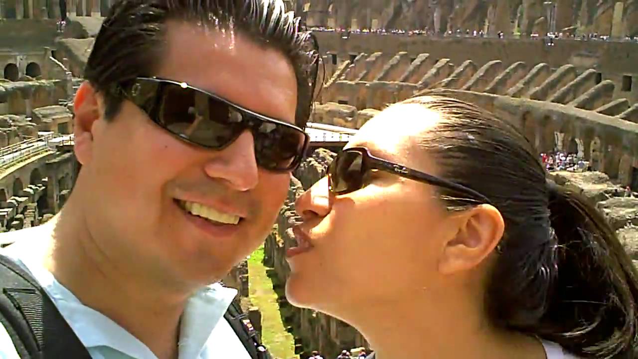 Robert and Sonia@ The Colosseum May 2009 Rome, Italy