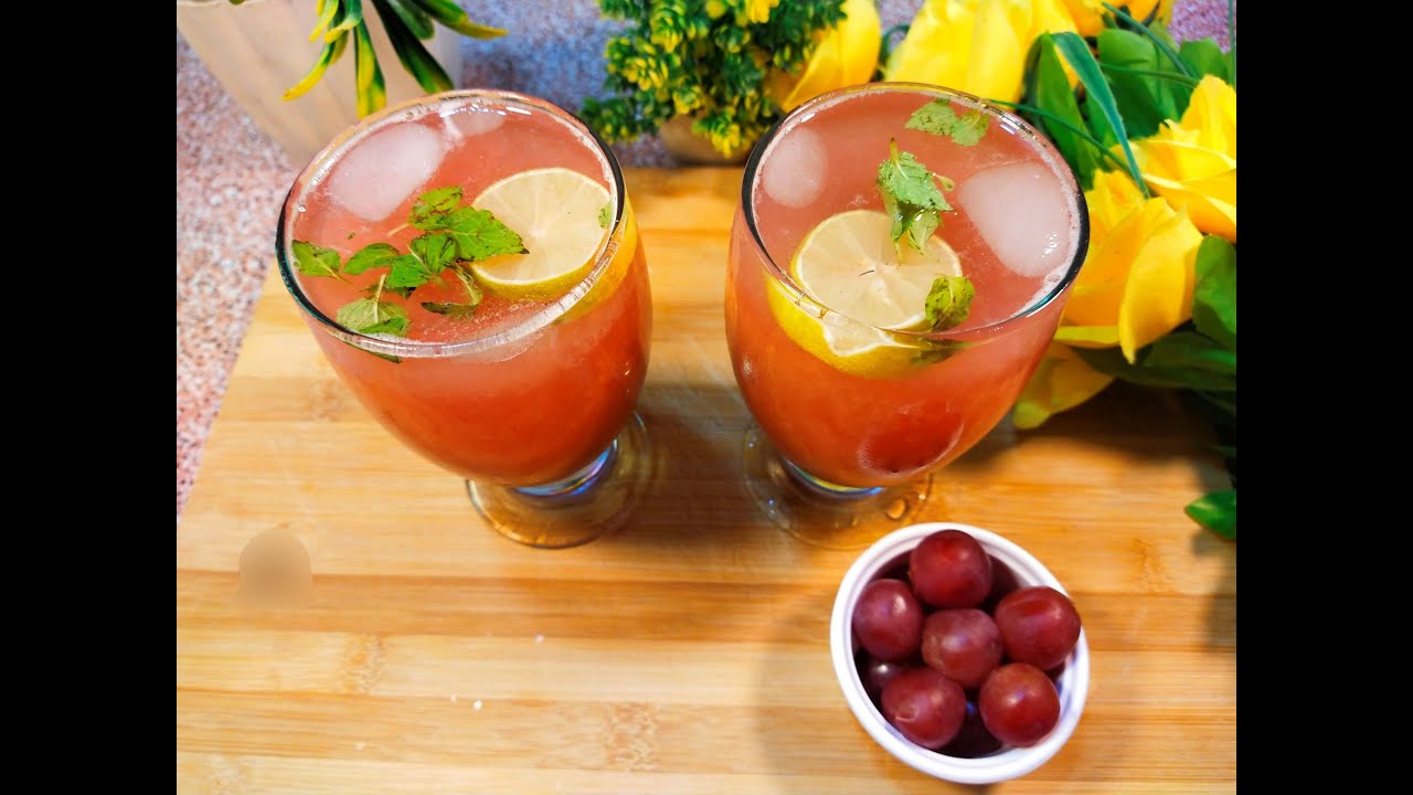 GRAPE JUICE Red Grape Juice Healthy Recipe How to Make Grape Juice