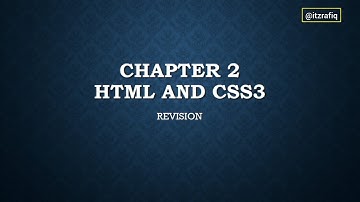 Class 10 Computer Science Chapter 2 Revision
