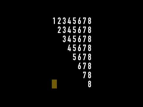 1 2 3 4 5 6 7 8 9 Challenge Slow Ver