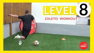 Level 8 Zaleto Football Skills Workout