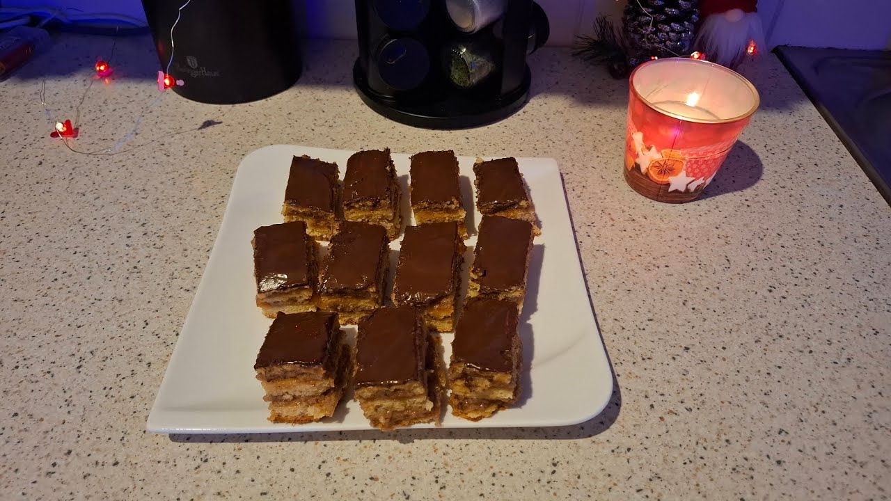 Zserbó 🍰🎄(Karácsonyi kedvenc ) 🎄#zserbó #karácsonyisüti #karácsony 