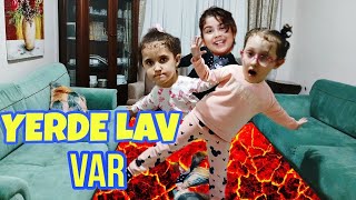 Bahar Mustafa Eren Banu Alya Zeynep Yerde Lav Var Oynuyor Resimi