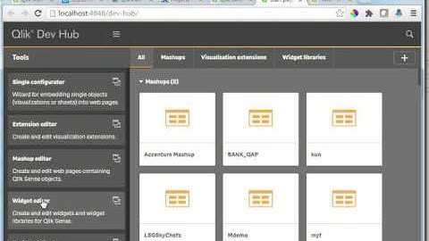 Create Reload button with Qlik Sense 3.0