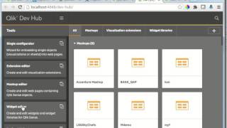 Create Reload button with Qlik Sense 3.0