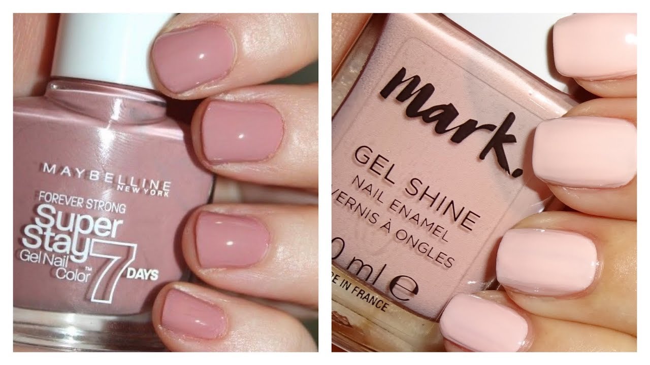 BATTLE OF THE MARK SHINE SUPERSTAY MAYBELLINE AVON GEL YouTube - POLISH: NAIL VS