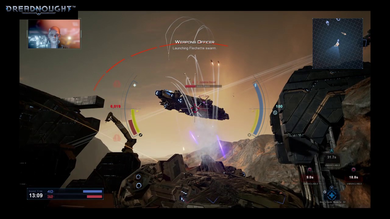 Dreadnought PS4 Testing out a F2P Hero Ship