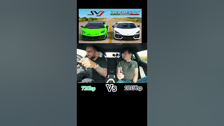 Lamborghini Aventador svj vs Lamborghini Revuelto #dragrace #carwow #lamborghini