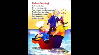 English Rhyme 'Rub-a-Dub-Dub'