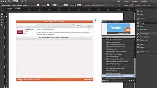 Creating an Event Calendar in Adobe Muse CC - Tockify Widget by MuseThemes.com