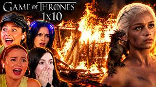 SHE WALKED INTO THE FIRE?! 🔥 | Game Of Thrones Season 1 Episode 10 | First Time Watching