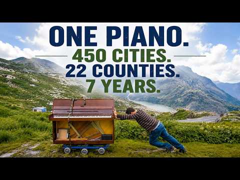 Street Performer Travels the World with his Piano