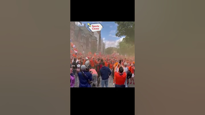 netherlands fans dance in street for #euro2024 match