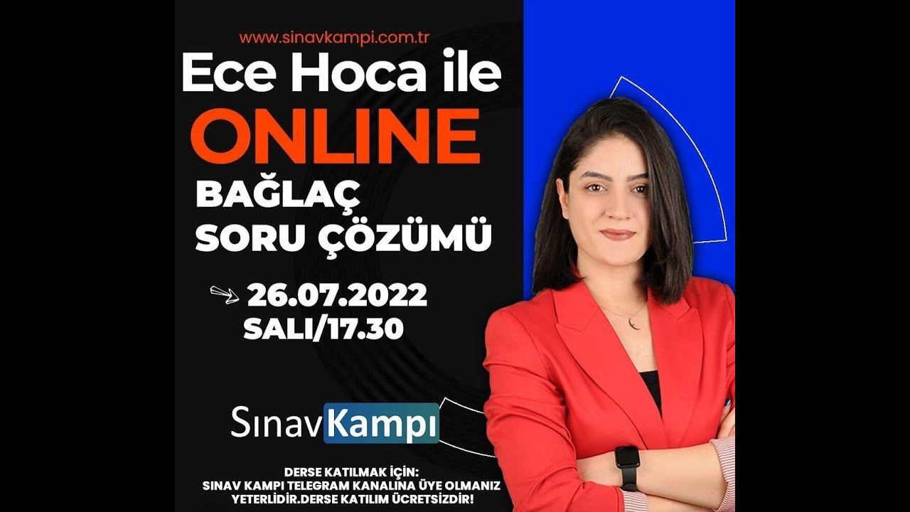 2022-1 YÖKDİL BAĞLAÇ SORU ÇÖZÜMÜ I ECE HOCA