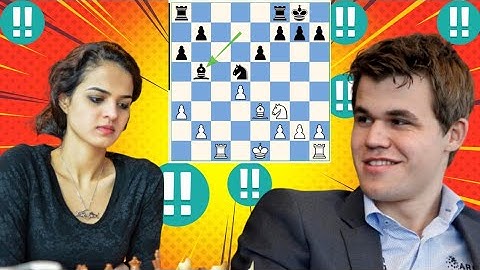 Super Hero Magnus carlsen vs Tania sachdev 62