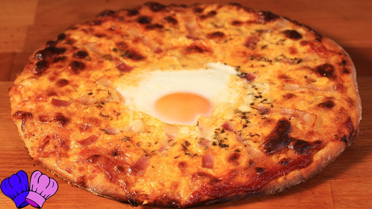 PIZZA CARBONARA CASERA🍕DOS VERSIONES DE ESTA PIZZA