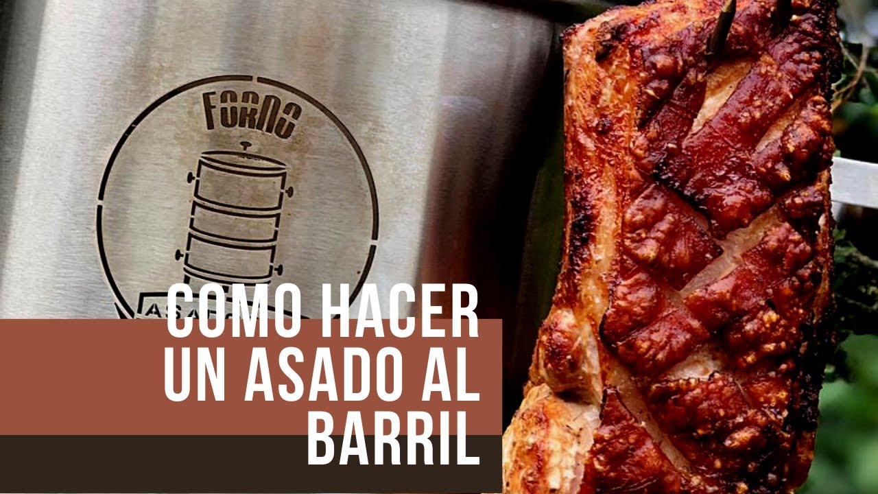 ¿Cómo hacer un asado al barril?  punta de anca y costichi con nuestra sal FUMUS 🔥