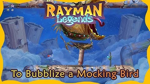 Rayman Legends | Desert of Dijiridoos: To Bubblize a Mocking Bird (No commentary)
