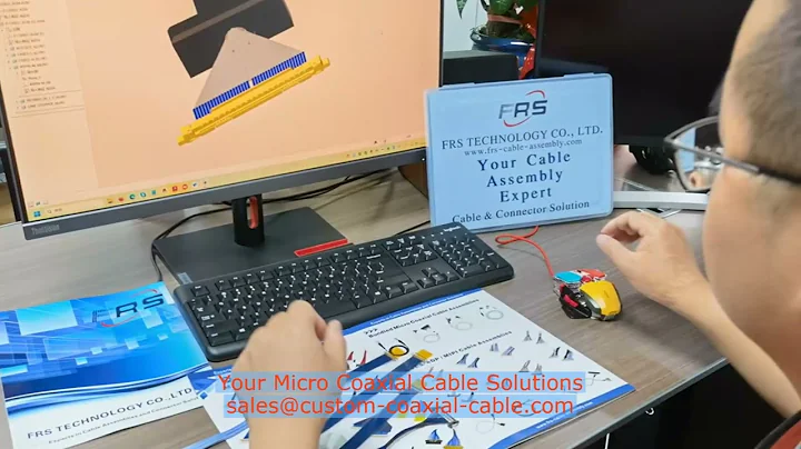 micro-coax ribbon bundle EU custom length quote IPEX 20497-026T-20 micro-coax DFM review Adaptive La