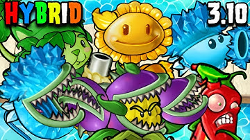 (Gameplay+Link) Plants vs Zombies HYBRID 3.10 New Update | Game NHP
