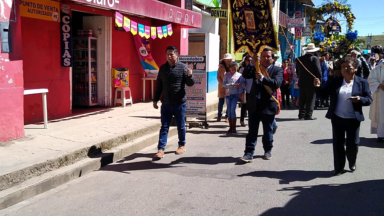 Procesión en honor a Jesús Nazareno, Patrono de Agallpampa - 2019
