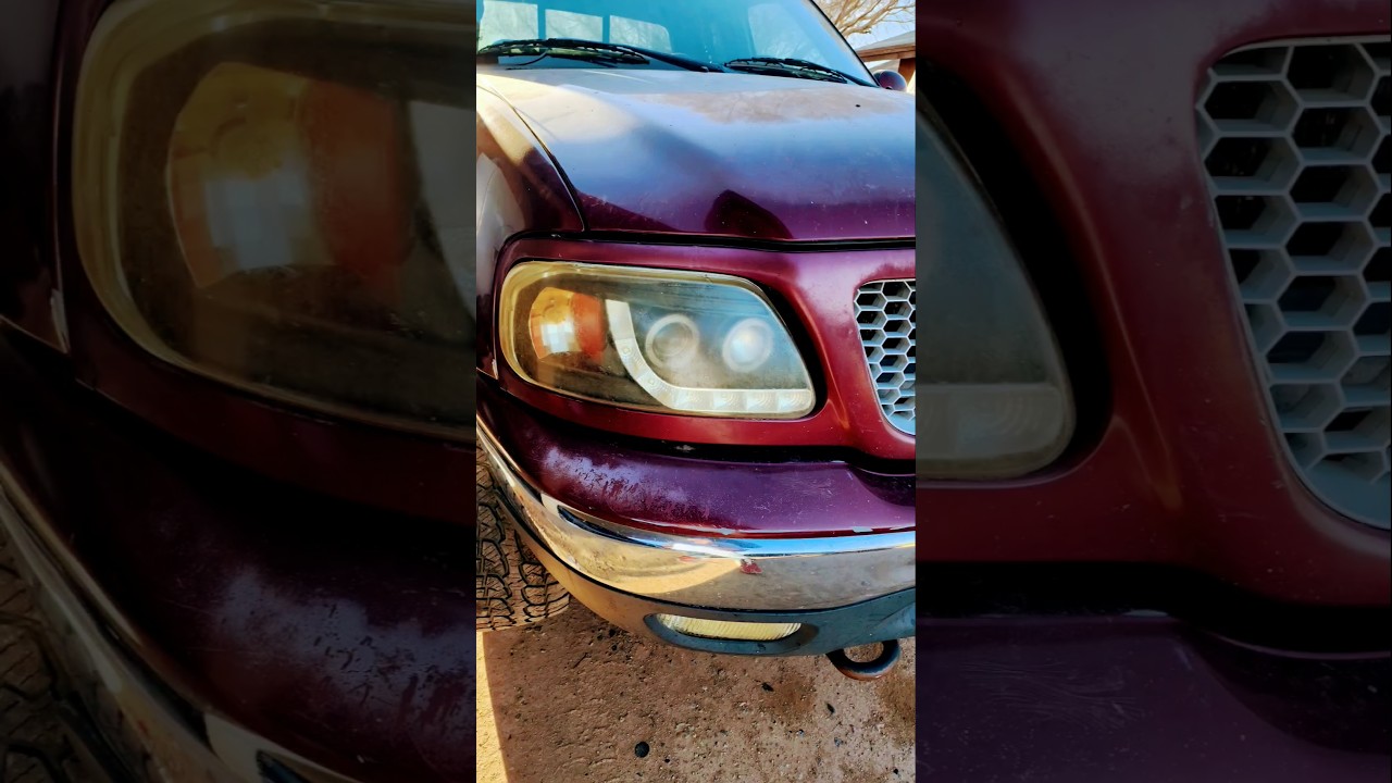 99 ford f150 head lamp replacement easy
