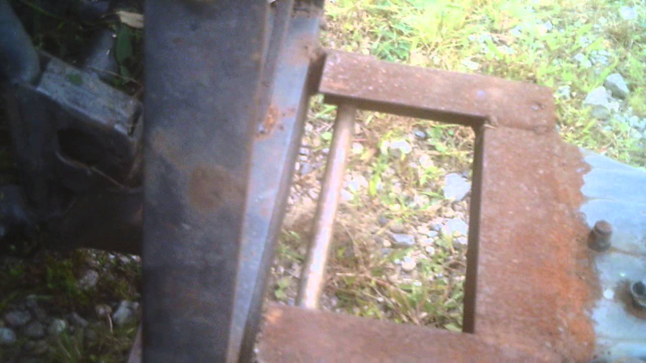 homemade atv plow YouTube