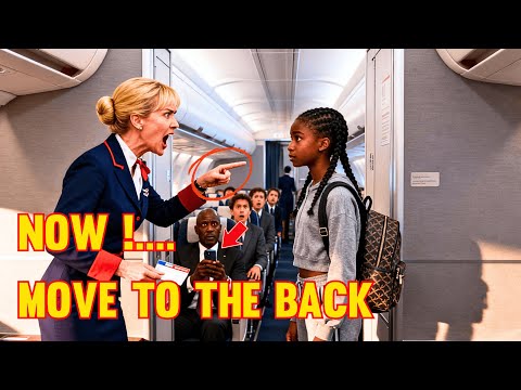 Flight Attendant Moves Black Girl To Last Row — Then Learns Her Dad Is The Airline CEO