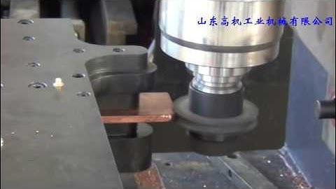 New CNC Busbar Chamfering Machine