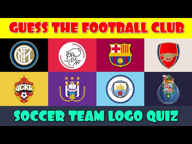 Guess The Logo in 3 Seconds, 100 Football Club Logos