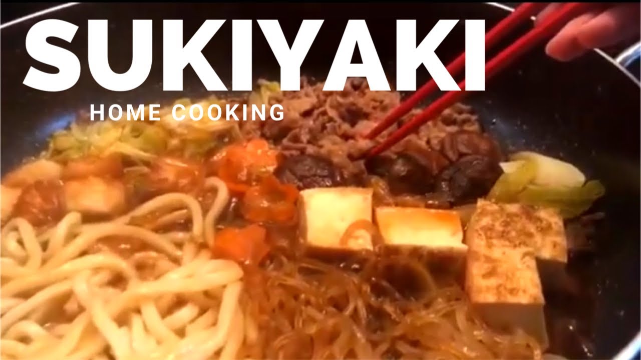 Japanese Home Cooking SUKIYAKI - YouTube