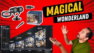 KITLOO SNOWFLAKE PROJECTOR Review | Winter Magic! | Reviews Unscripted