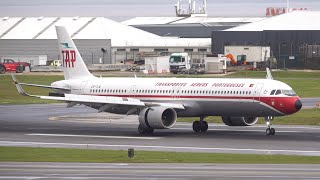 TAP Air Portugal Retro Livery A321neo Landing & Takeoff at Lisbon Airport