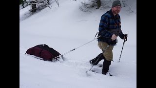 First Overnight Trip With the Snowclipper Sled + Review