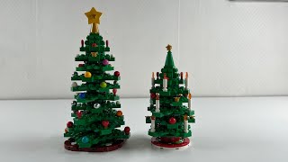 LEGO Christmas Tree Speed Build - LEGO 40573