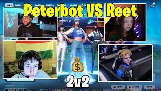 Peterbot Faxuty VS Reet Fraantic 2v2 ZoneWars Wager! 💰