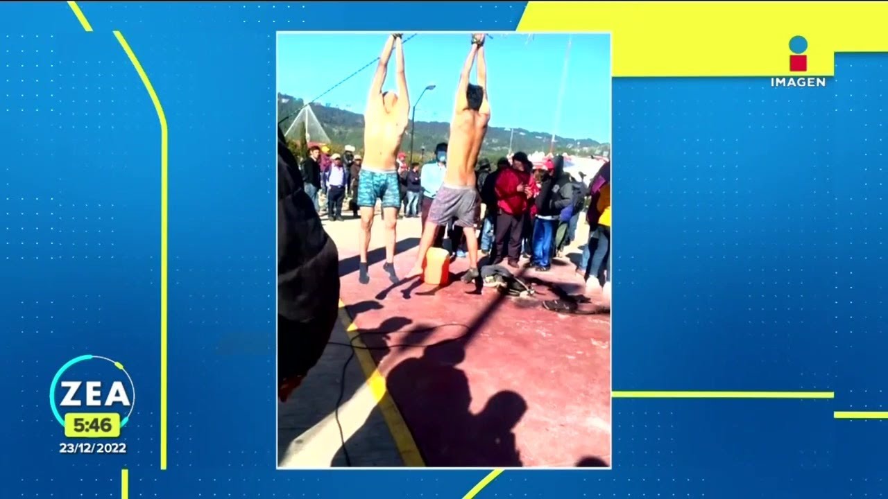 Cuatro ladrones rescatados de linchamiento por un grupo armado en Chiapas |  con Francisco Zea