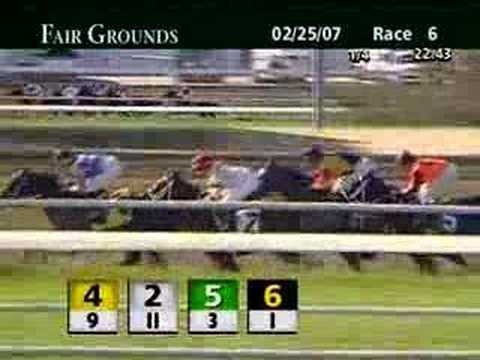 FAIR GROUNDS, 2007-02-25, Race 6