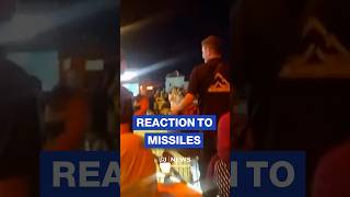 🇯🇴 Jordanians cheer as Iranian missiles intercepted in sky