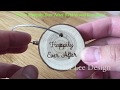 KaLeeDesign Happily Ever After Real Wood Keychain KaLeeDesign Happily Ever After Real Wood Keychain