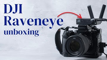 DJI Raveneye video transmitter unboxing | Does it work on LUMIX too?