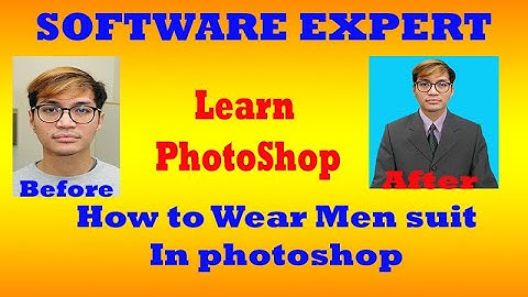 How to Change suit or coat in Photoshop CS6 | Photoshop