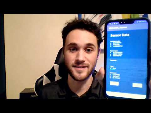 Android Phone Sensor App - Andrew Stanton